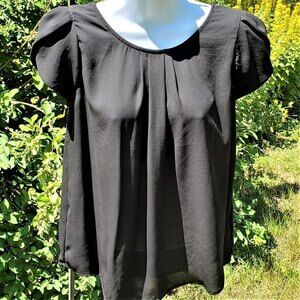 Papermoon Stitch Fix Bastille Tulip Sleeve Top Blouse Size S Petite